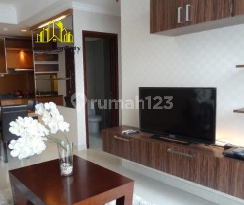 Disewakan Apartemen Denpasar Residence 2 Br, Clean And Strategic Unit Walking Distance To Shopping Center And Office Park