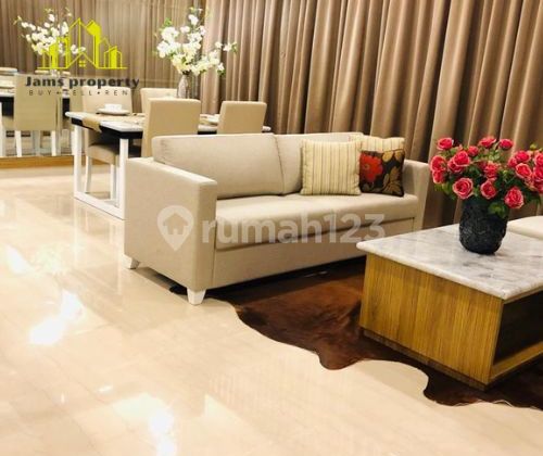 For Rent Fast Anandamaya Apartment 2 Bedroom Spacious 148 M2 Fully Furnished Clean and Well-Maintained South Jakarta