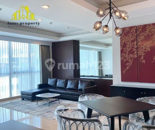 Disewakan Luxury Apartment Setiabudi Residence 3 BR Luas 146 M2 Modern Furnished Kuningan, Jakarta Selatan