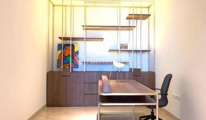 ruang keluarga apartemen anandamaya residences 3 kamar