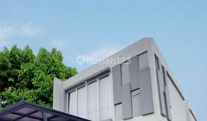 Rumah Modern Minimalis Bambu Apus Jakarta Timur  1