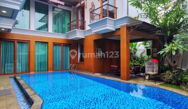 Rumah Modern  2 Lantai di Menteng Fully Furnished Bagus 1