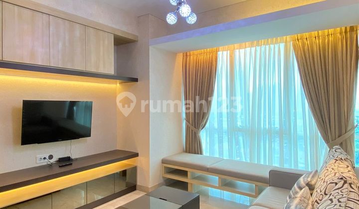 Jual Cepat Apartemen Setiabudi Sky Garden 2 Kamar Tidur Furnished Bagus 2