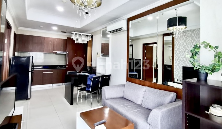 Dijual Cepat Apartemen Denpasar Residence 1 Kamar Tidur Furnished Bagus