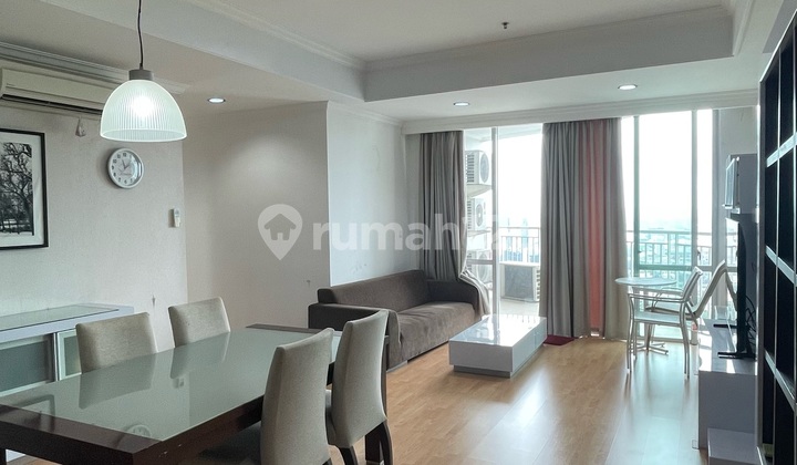 For Sale Fast Denpasar Residence Apartment 3 Bedrooms, Fully Furnished Good