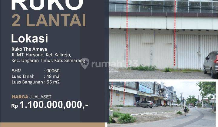 Ruko di Jalan Mt Haryono, Kalirejo, Semarang 1