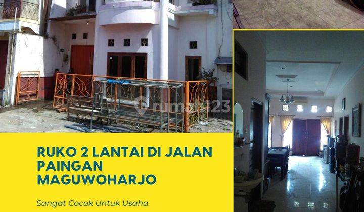 Dijual Ruko 2 Lantai Termurah Di Jalan Paigan Maguwoharjo, Depok 1