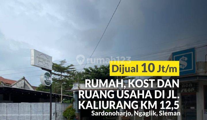 Rumah, Kost Aktif Dan Ruang Usaha Di Jalan Kaliurang Km 12,5 2