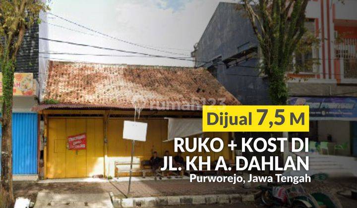 Ruko Dan Kost 28 Kamar Tidur Di Jl Kha Dahlan Purworejo 1