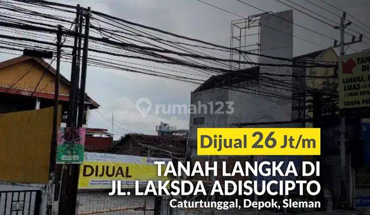 Dijual Tanah Lokasi Premium Kawasan Ramai, Dekat Ambarukmo Plaza 1