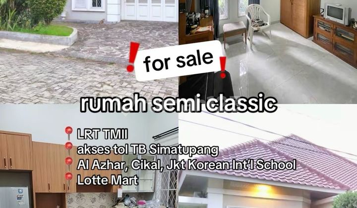Rumah Nyaman Siap Huni di Cipayung Ceger Jakarta Timur