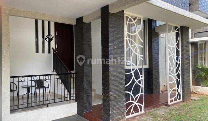 Rumah 2 Lantai Bagus Semi Furnish Di Kebayoran Bintaro Tangerang Selatan 1