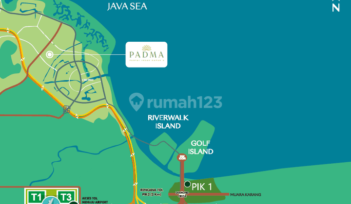 Cluster Kavling Residential Terbaru Dari Agung Sedayu Group The Padma  2