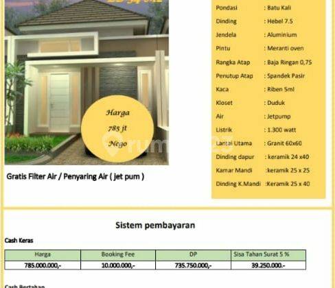 Rumah Bintara dalam cluster town house Bekasi barat  1