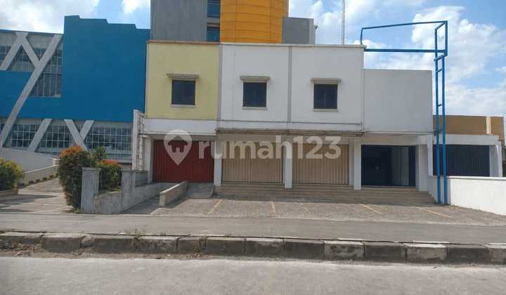 For Rent: 3 Adjacent Shophouses on Main Road - Near Toll & LRT East Bekasi 1