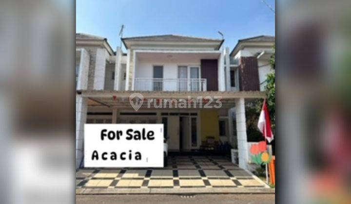 Dijual Rumah Full Renov Semi Furnish di Cluster Acacia Summarecon Bekasi 1