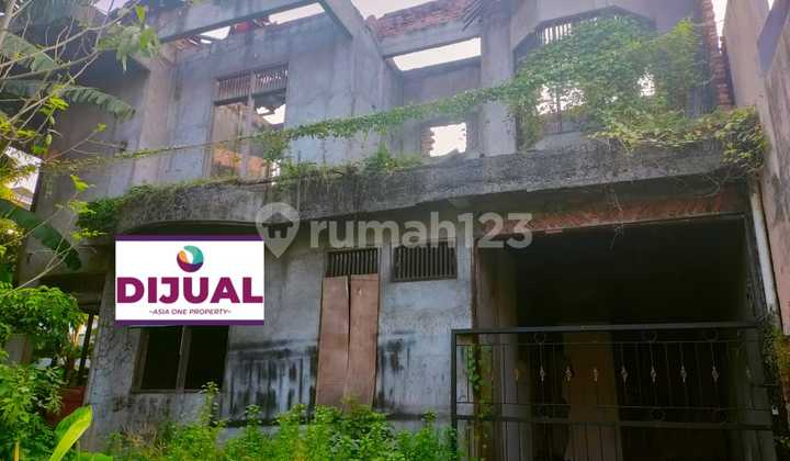 Dijual Lahan dan bangunan Rumah HOOK di PHR