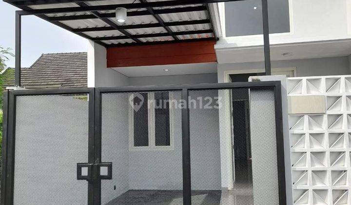 Jual Rumah Model Scandinavian di Sidokerto Buduran Sidoarjo Baru Hadap Utara  Pethok D Rumah 3