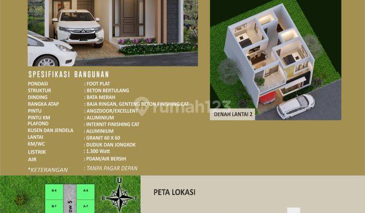 New Launching Promo Rumah 2 Lantai 400 Jutaan Dekat Kampus Umm 6