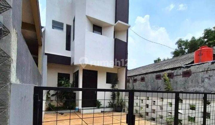 Rumah Baru Modern Tropis Dlm Perumahan Besar One Gate Di Jatiasih 1