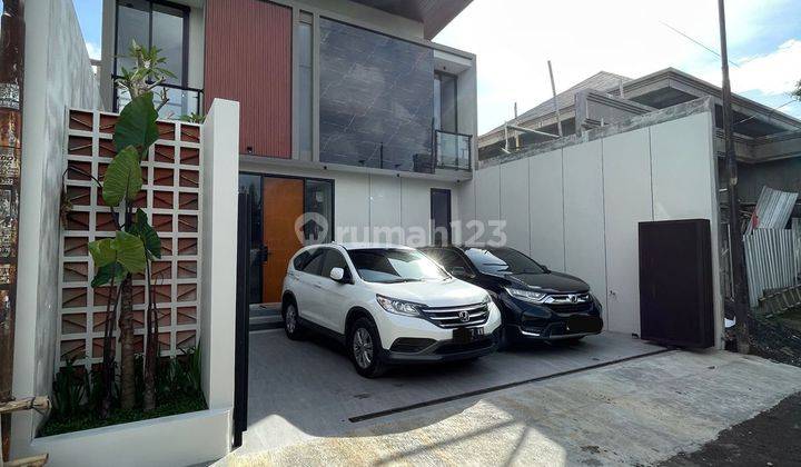 RUMAH CANTIK KONTEMPORER DI KALASAN SLEMAN DEKAT JALAN JOGJA SOLO 2