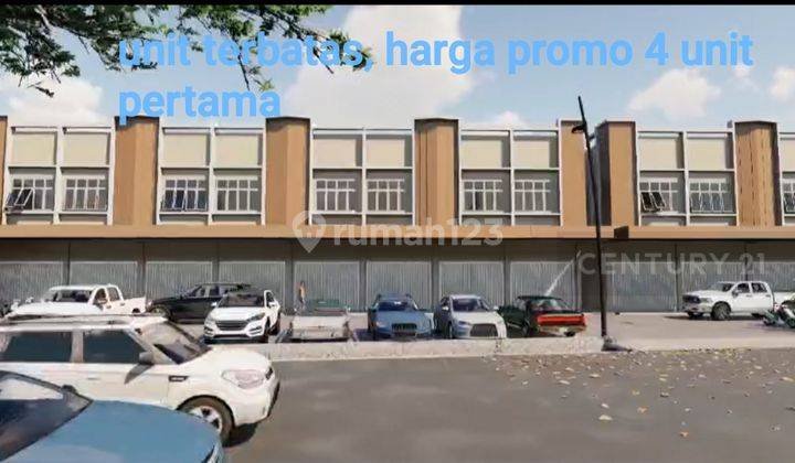 Ruko Cocok Utk Investasi Jl. Padat Karya Saingon 1