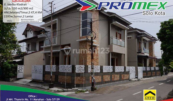 Rumah Baru 2 Lt siap huni di Klodran Kra Solo 1