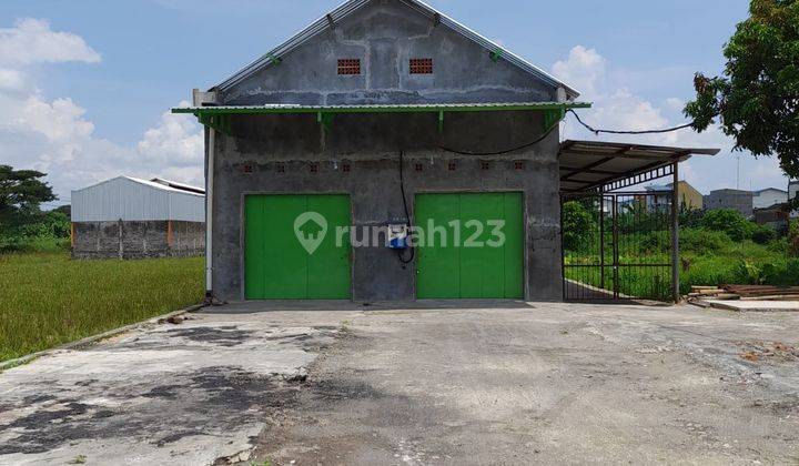 Gudang Siap pakai Lokasi Strategis di area Sukoharjo 2