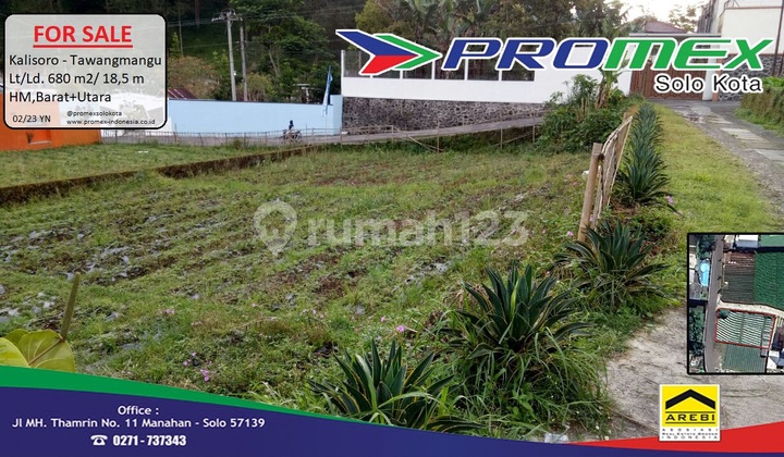Tanah Strategis dan  Luas cocok untuk Villa TW 1