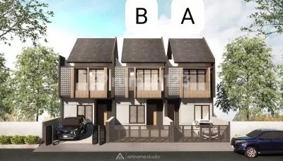 Rumah Baru Minimalis Modern 2 Lantai Di Mekar Sejahtera Bandung