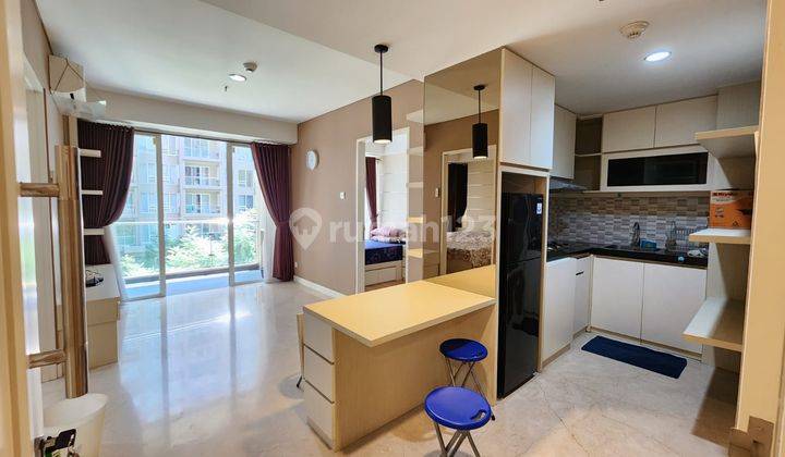 Apartemen 2 BR Full Furnished Lantai 2 Di Landmark Residence 1