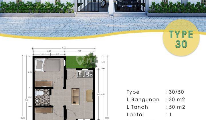 Rumah Murah Nusa Dua Bali Minimalis Modern Lingkungan Perumahan 10