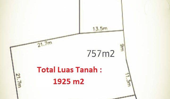 Tanah Luas 1925 Sqm di Pinggir Main Road Jalan di Cikutra Bandung 13