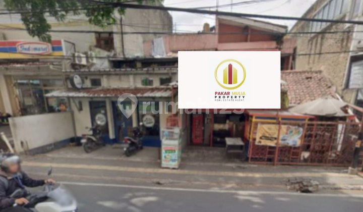 rumah hitung tanah di main road cihampelas cocok untuk usaha  1