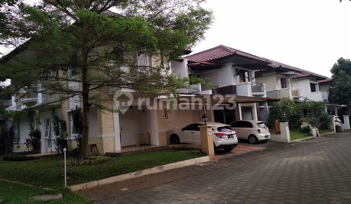 Dijual rumah cantik posisi Hook di KBP berikut dengan isinya