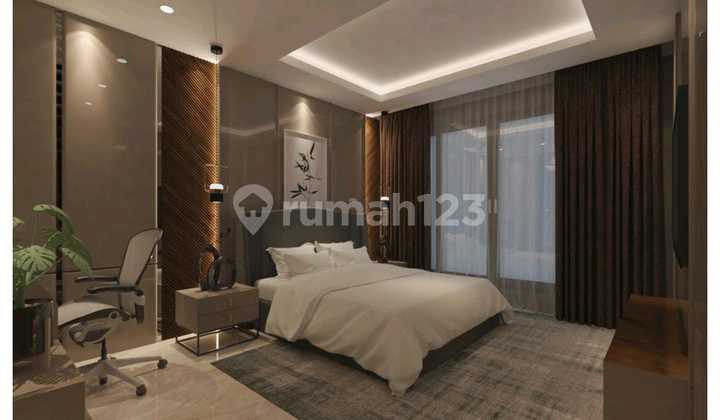 For Rent District 8 Apartment 1 Bedroom 53 M2 Area Brand New Ready to Occupy South Jakarta