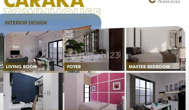 Hunian 2 lantai dengan harga kualitas dan lokasi terbaik di Bintaro 1