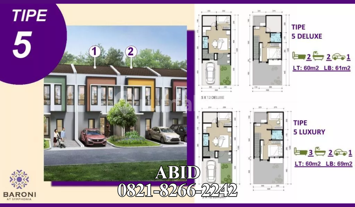 Rumah Minimalis Di Gading Serpong Cluster Baroni Strategis 4
