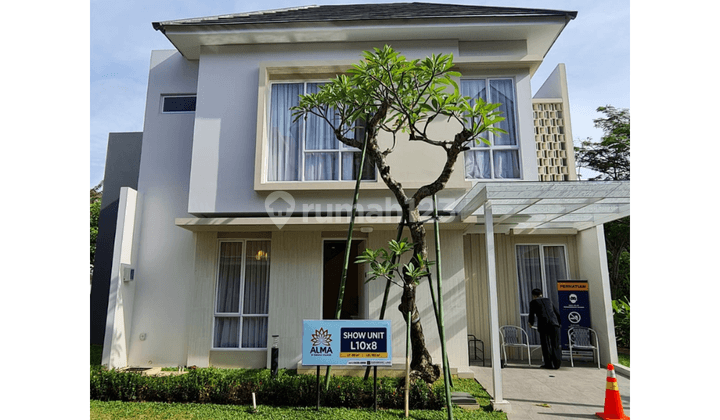 Rumah 2 Lantai Baru Alma Omaha Village Gading Serpong Ideal  1