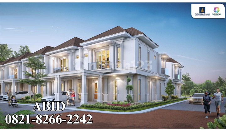 Rumah Cluster Pasadena Residence Konsep Americanclassic Strategis 1