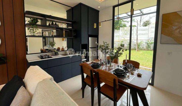 Rumah Baru 2 Lantai Nempel BSD Design Mewah  Luas  dan  1