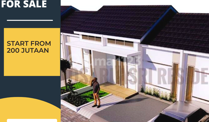 Rumah di Jln.Blok 1 Wonosari 500 meter Jalan Lintas Sumatera SHM 4