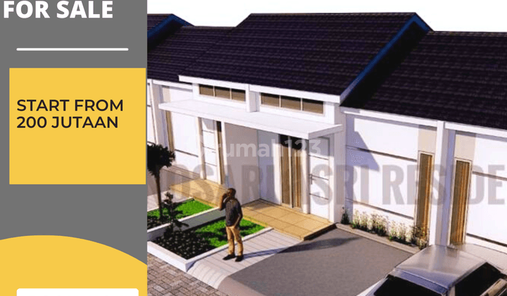 Rumah di Jln.Blok 1 Wonosari 500 meter Jalan Lintas Sumatera SHM 7