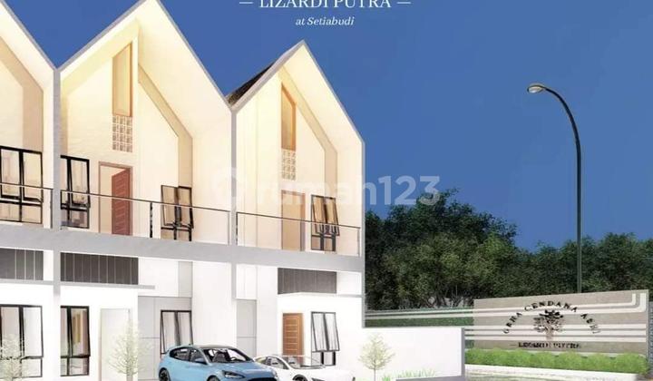 RUMAH SCANDINAVIAN DI SETIABUDI MEDAN SELAYANG