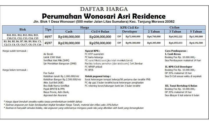 RUMAH MURAH TANJUNG MORAWA 4
