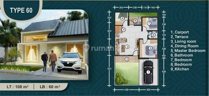  Rumah MURAH CANTIK di Jln Jamin Ginting BINJAI SHM 5