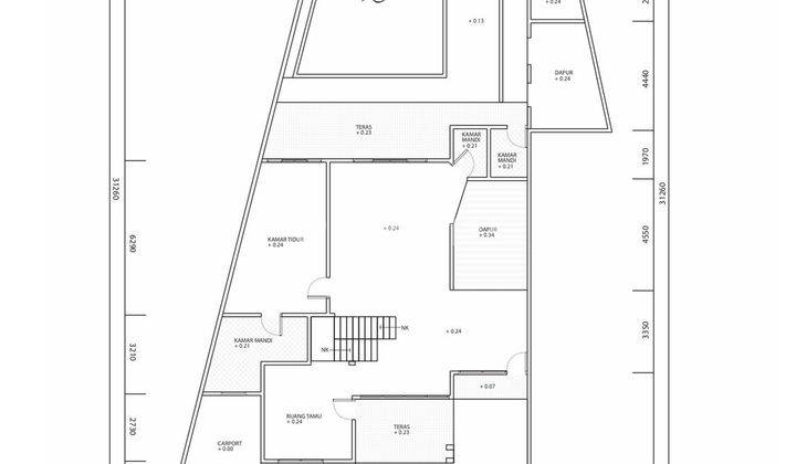 Rumah dengan kolam renang di sekt 5 bintaro tangsel  2