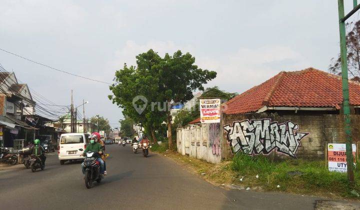 Tanah pinggir jalan raya Aria Putra ciputat cocok untuk usaha 1