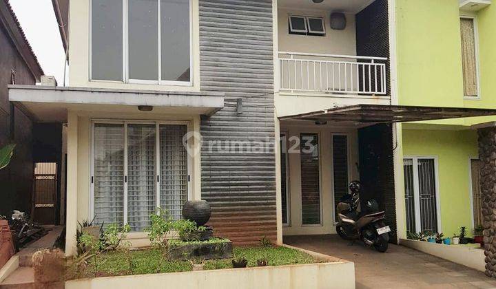 Rumah dijual cepat dilengkapi inline Genset di kp utan ciputat 1