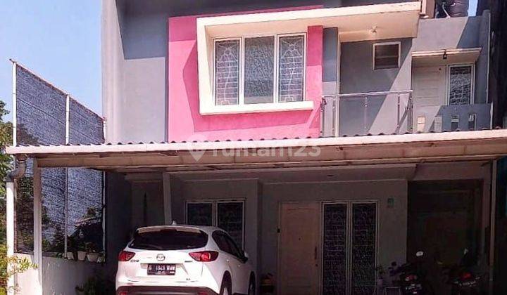 Rumah semi furnish siap huni dekat stasiun kereta dan akses tol 1